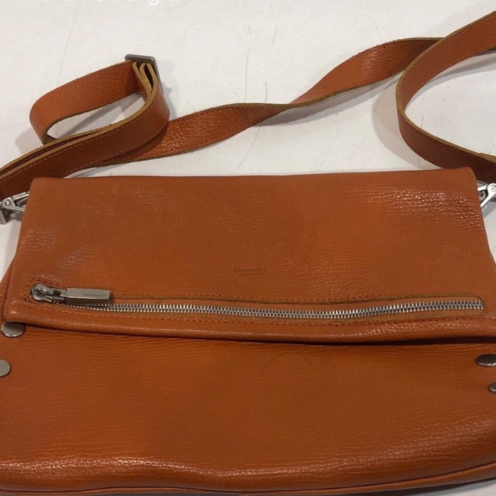 Women's Hammitt VIP Large Orange Leather Crossbody Bag
